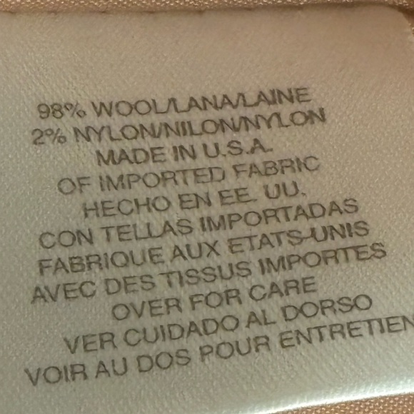 Oscar de la Renta Brown Plaid Blazer, button down in size 6 - Picture 16 of 16